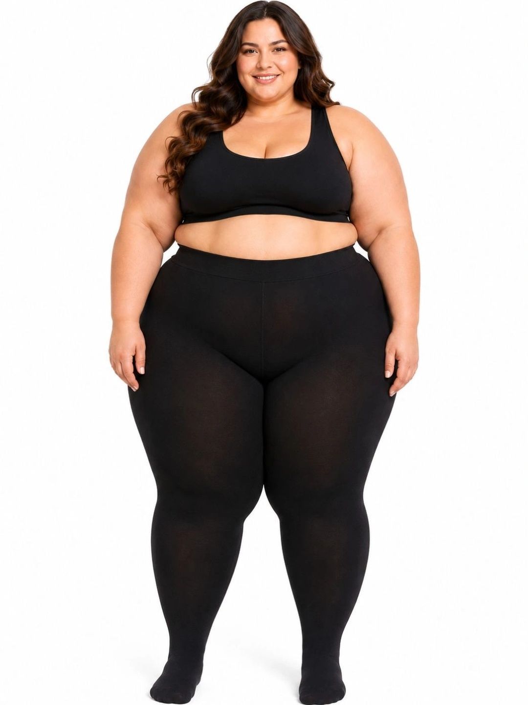 SECRETS BY ZEROKAATA Plus Size Stretchable Winter Fur Fleece Thermal Bottoms-picture-54