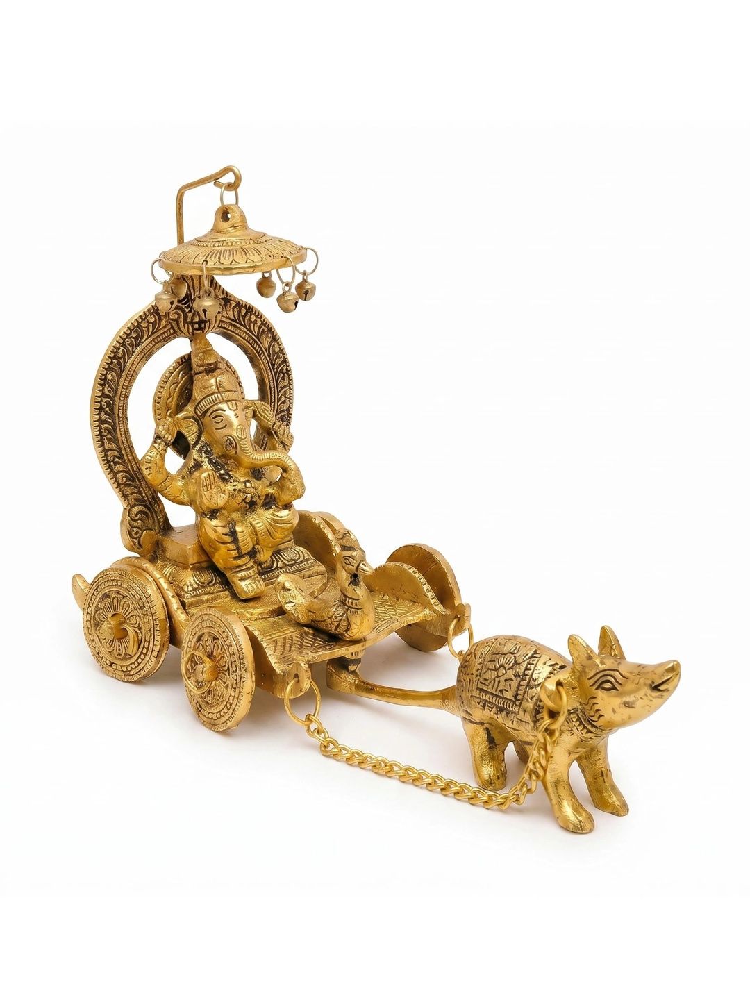ShineYou Gold-Toned Religious Idol Showpiece-image-37