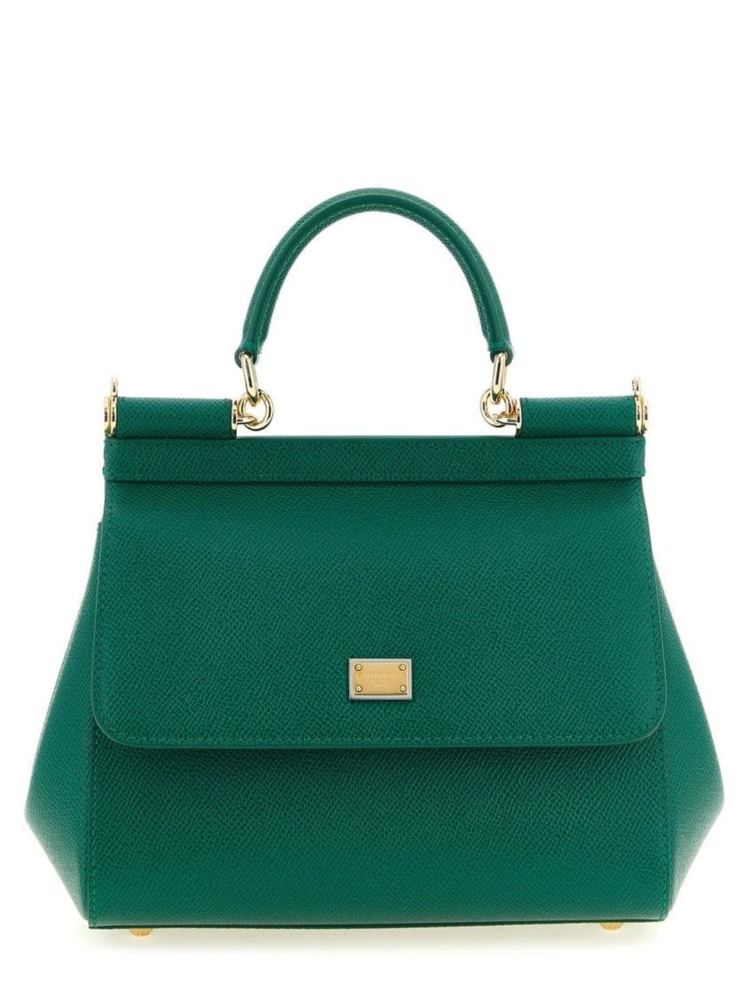 Dolce & Gabbana Textured Leather Structured Handheld Bag-picture-22