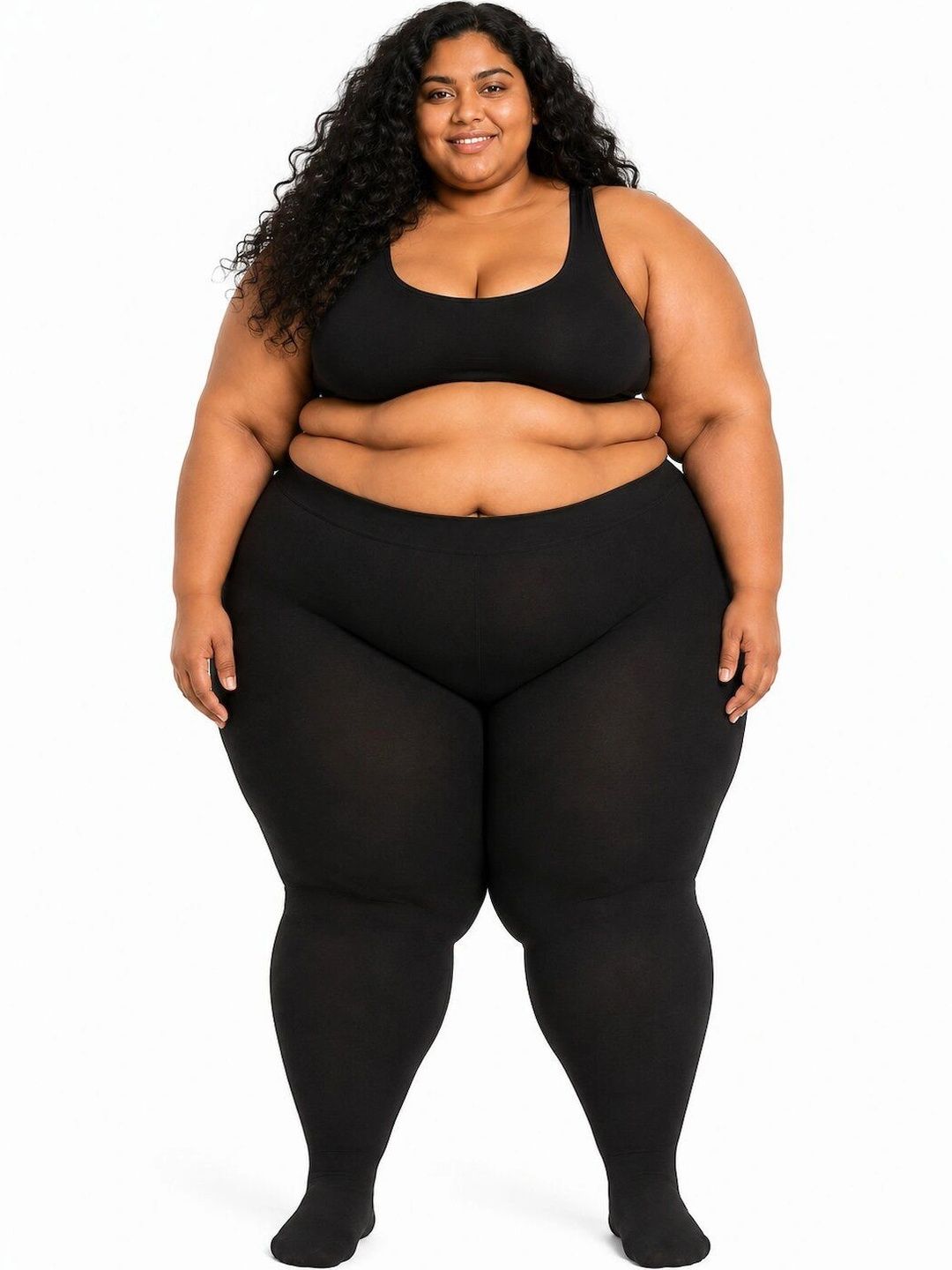 SECRETS BY ZEROKAATA Plus Size Stretchable Winter Fur Fleece Thermal Bottoms-picture-42