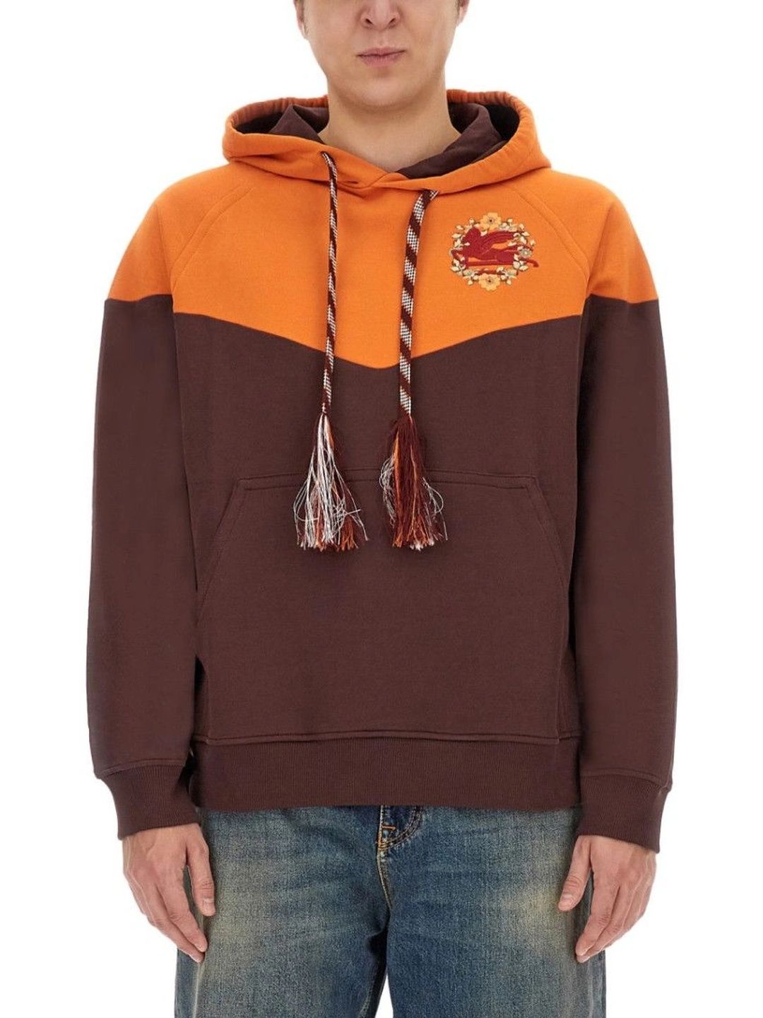 ETRO Men Colourblocked Hooded Sweatshirt-picture-22