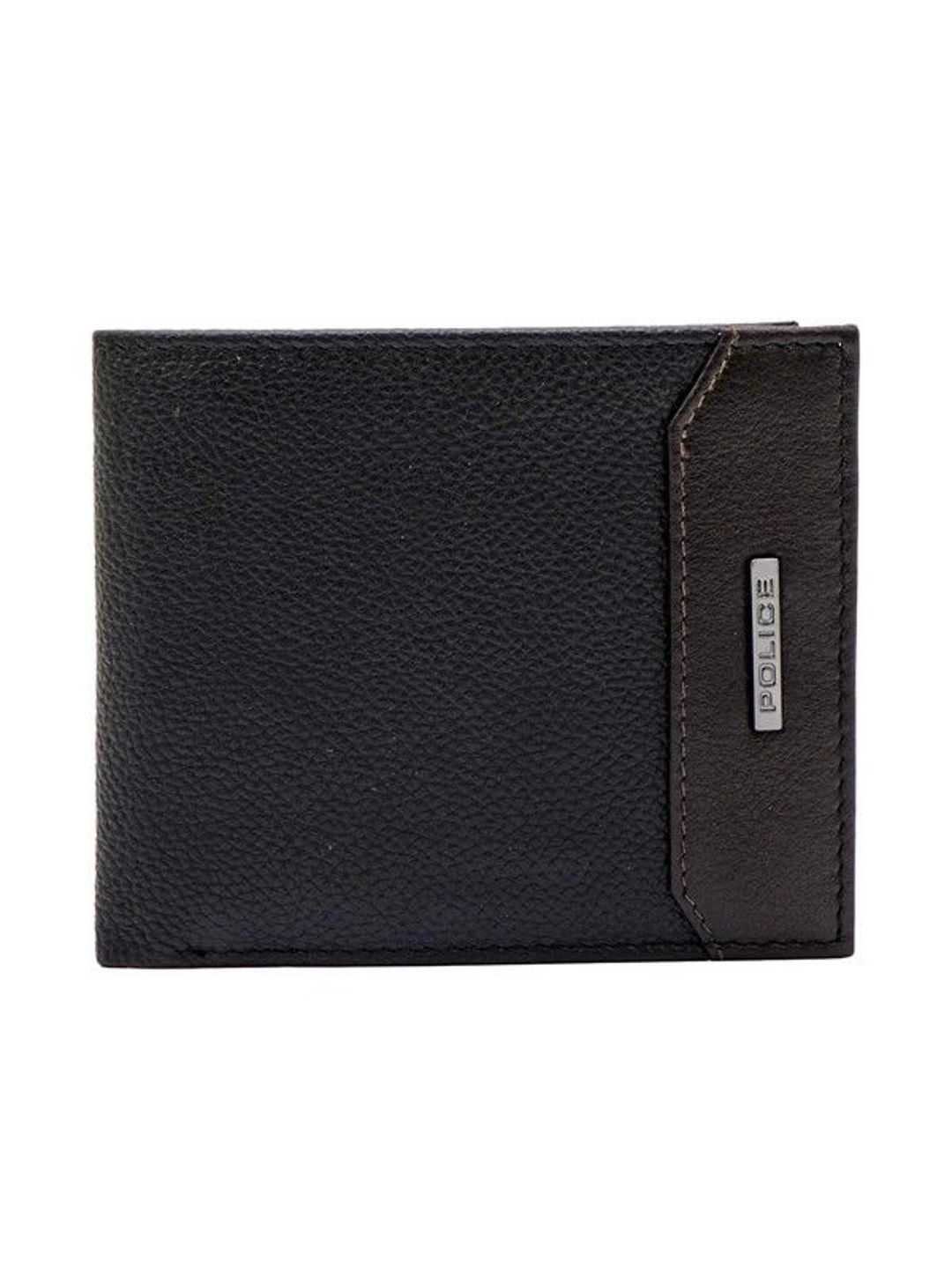 Police Men Textured Leather Two Fold Wallet-picture-25