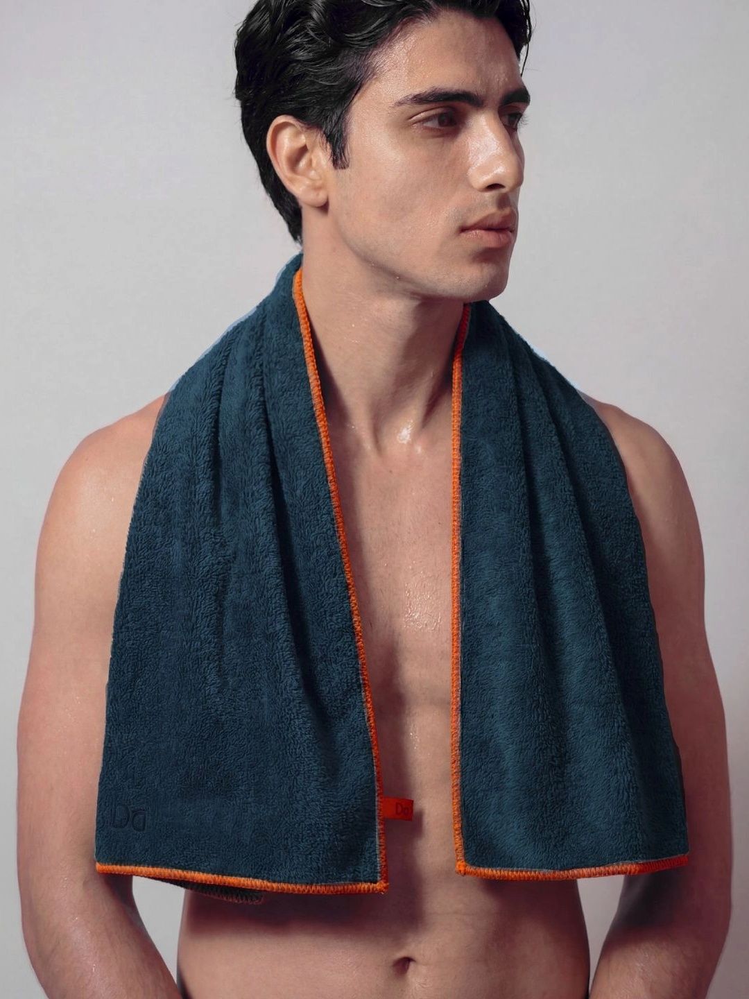 DAMENSCH Nitro Blue Ultra-Soft Quick-Dry Anti-microbial Gym Bench Towel-image-25