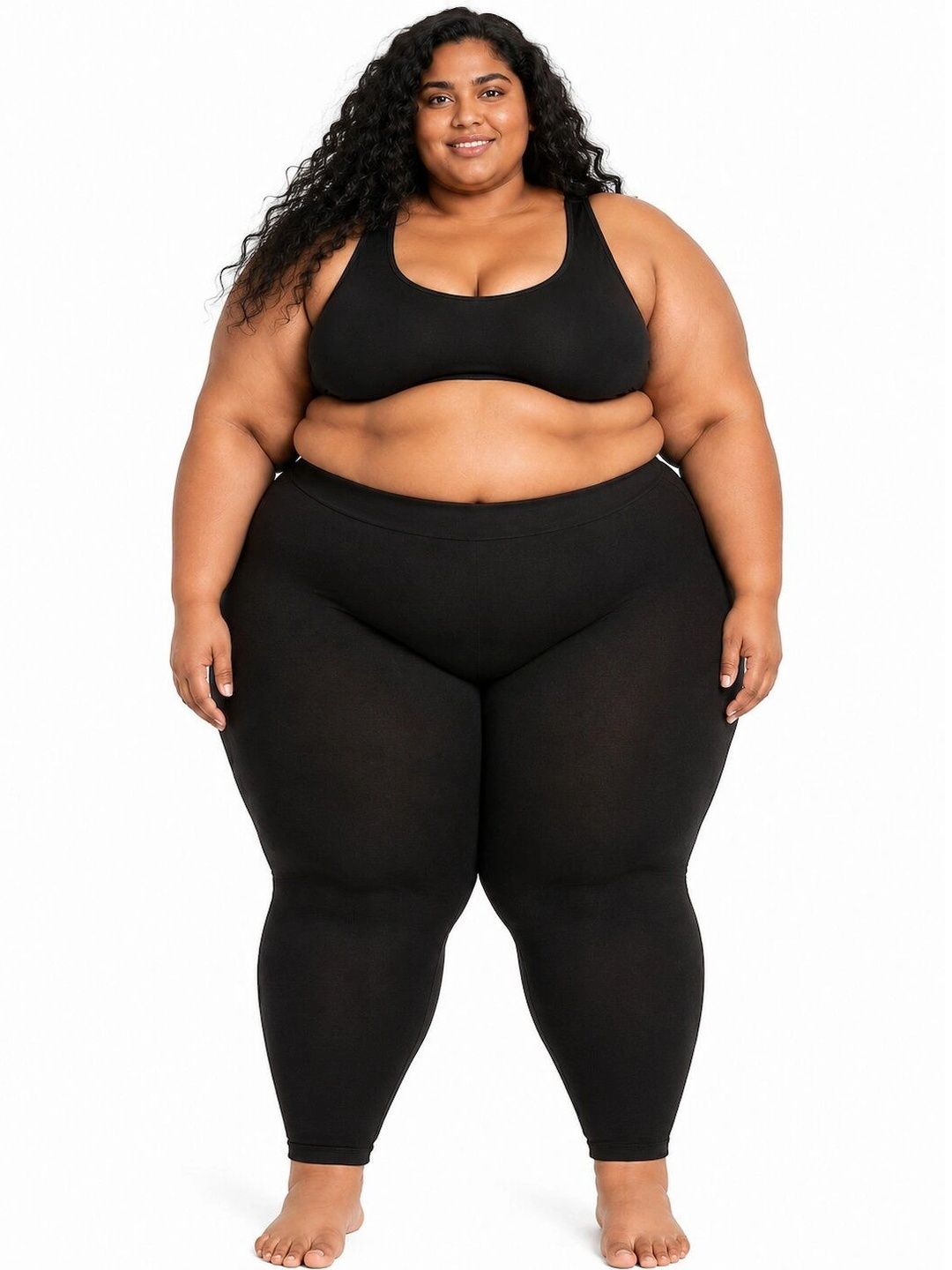 SECRETS BY ZEROKAATA Plus Size Stretchable Winter Fur Fleece Thermal Bottoms-picture-29