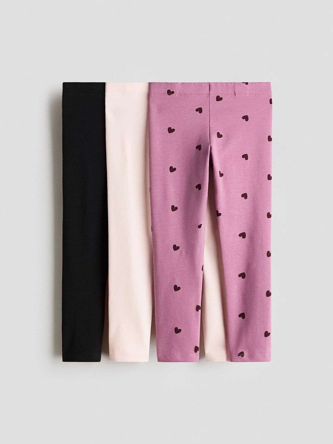 H&M 3-pack Brushed-inside Leggings-picture-40