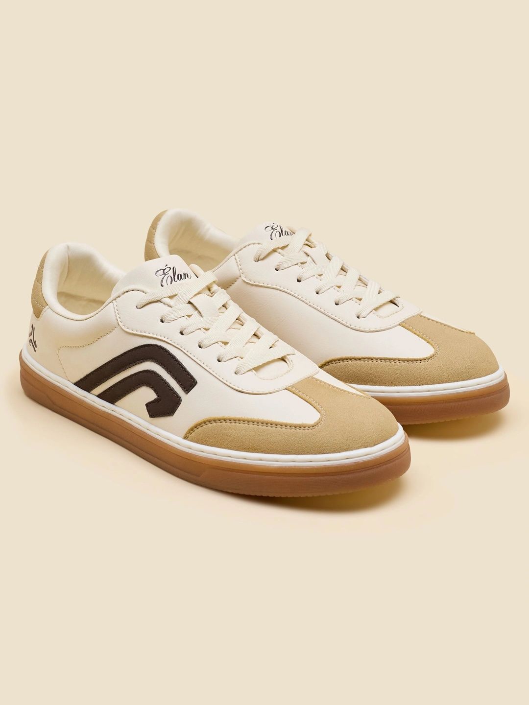 Campus Men Colourblocked PU Sneakers-picture-10