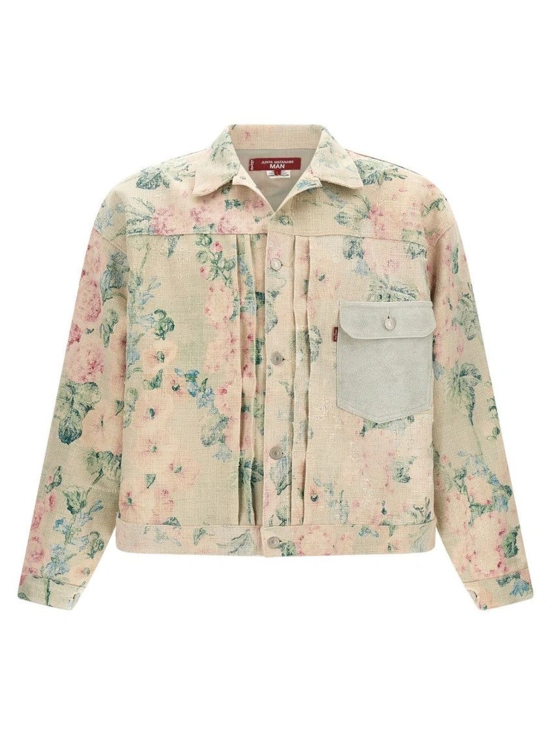 Junya Watanabe Men Floral Denim Jacket-picture-15