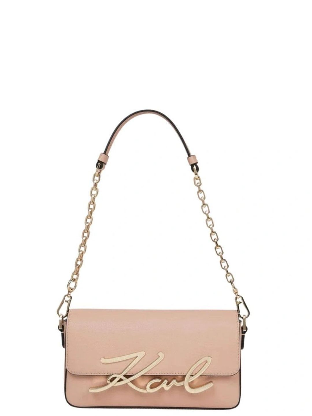 Karl Lagerfeld Leather Shoulder Bag-picture-29