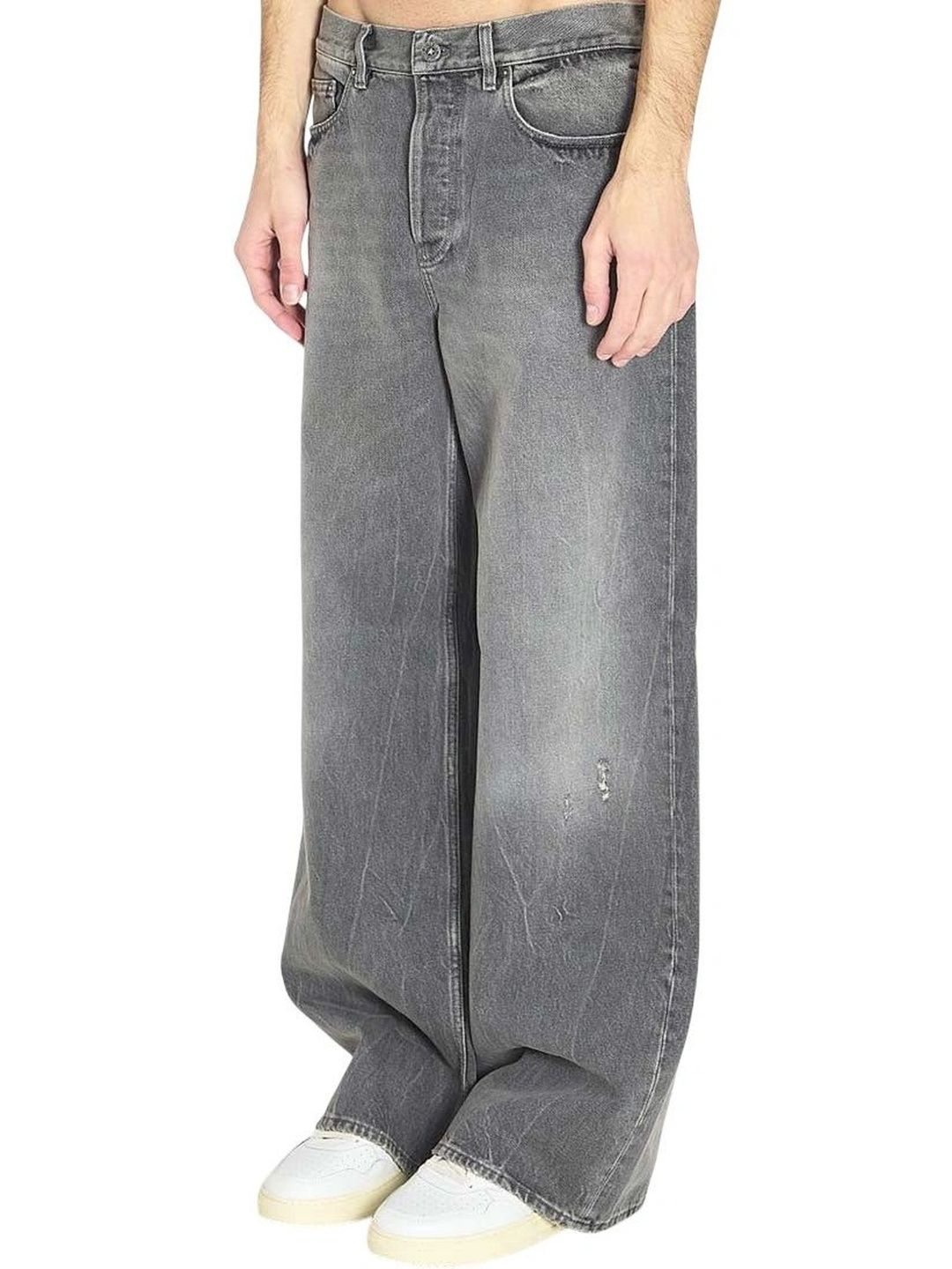 Golden Goose Men Regular Fit Mid-Rise Low Distress Jeans-picture-30