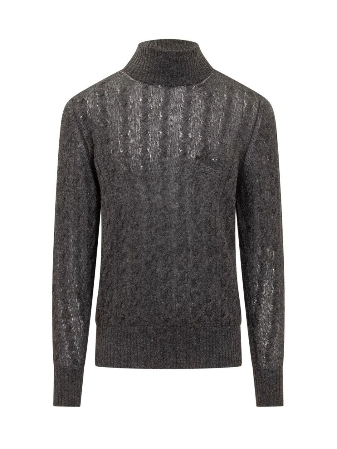 ETRO Men Cable Knit Woollen Pullover-picture-38
