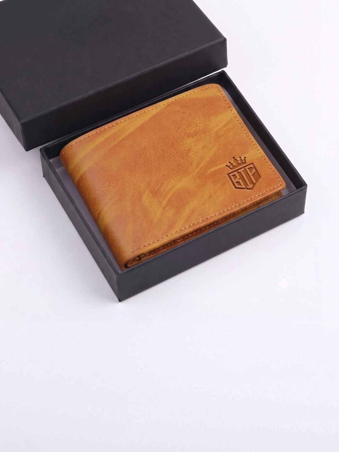 BIF Men Textured PU Two Fold Wallet-picture-29