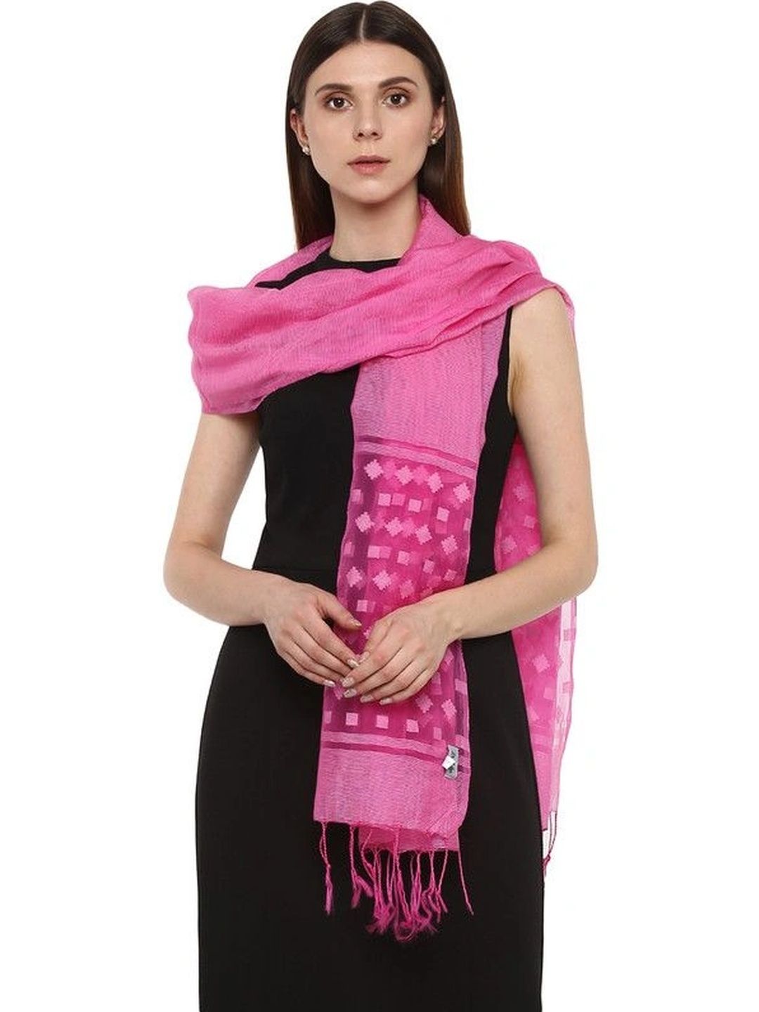 Rhe-Ana Woven Design Art Silk Blend Dupatta-picture-27