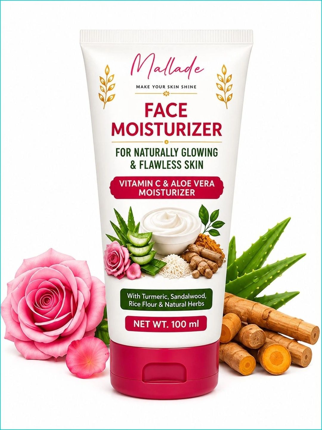 Mallade Vitamin C & Aloe Vera Moisturizer - 100 ml-image-29
