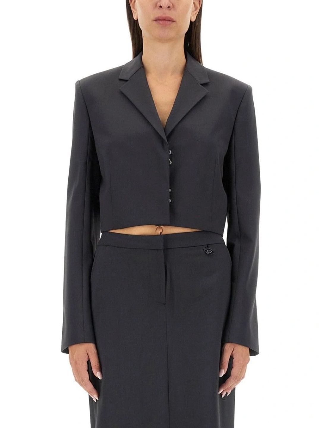 DIESEL Women Crop Tailored Jacket-picture-25