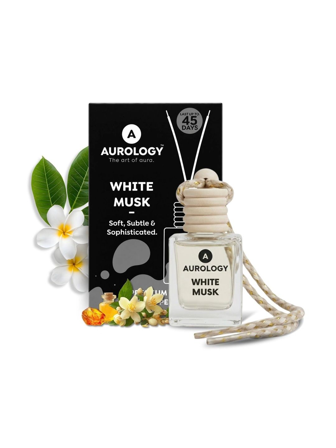 JEKUU White Musk Car Hanging Perfume - 12ml-picture-9