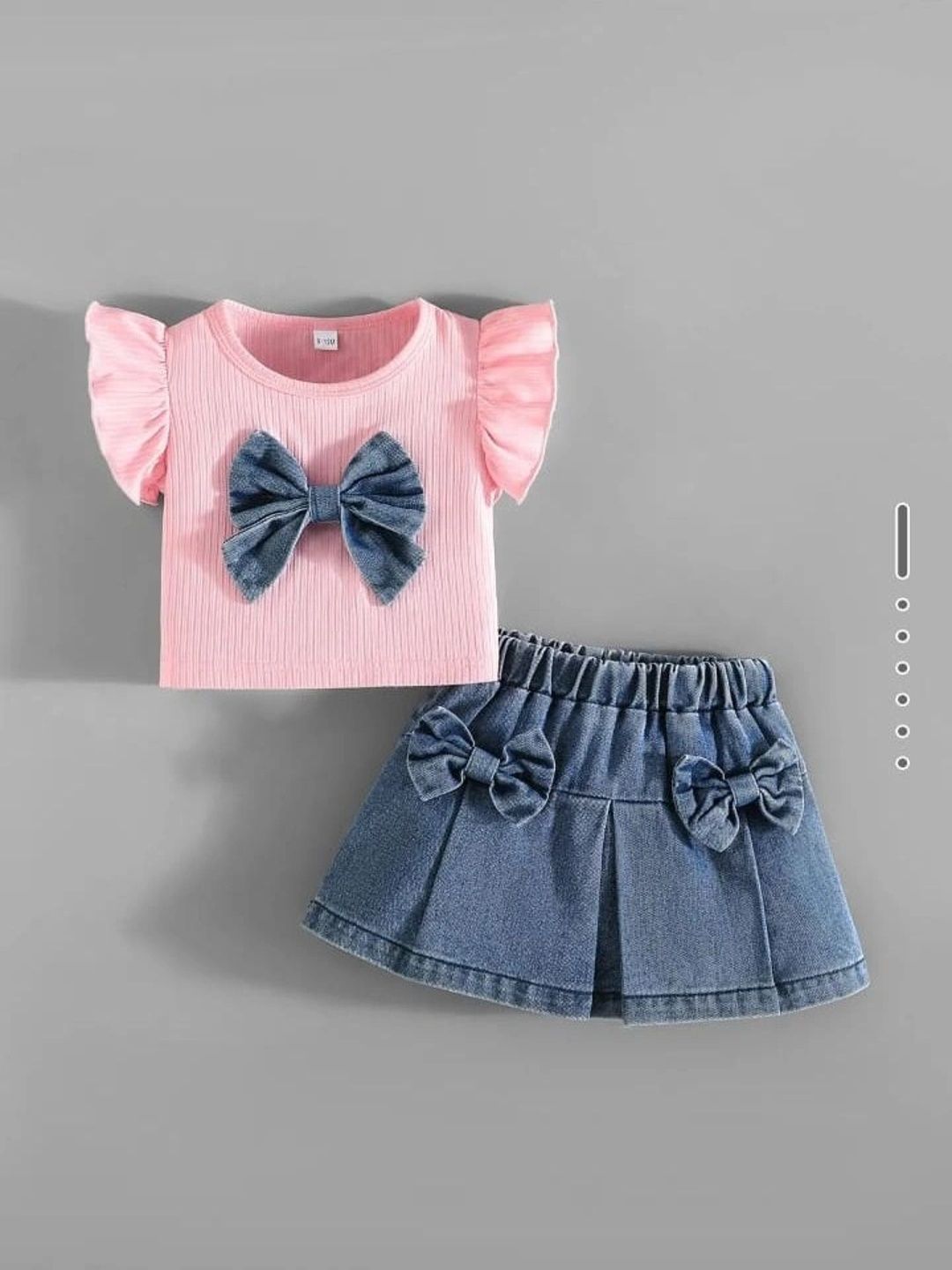 STAR BOYZ APPAREL Girls T-shirt with Skirt-picture-33