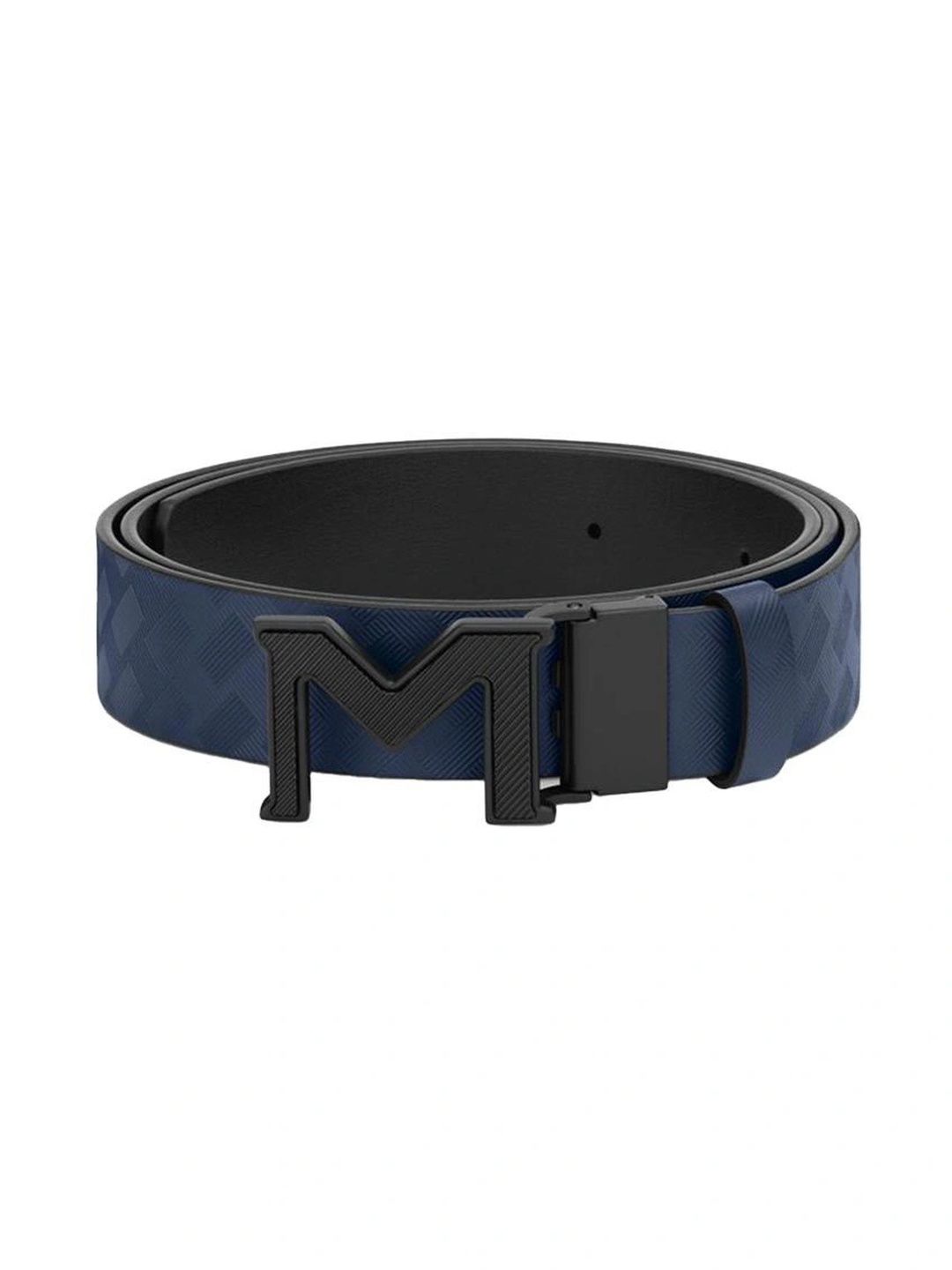 MONTBLANC Men Textured Leather Reversible Formal Belt-picture-12