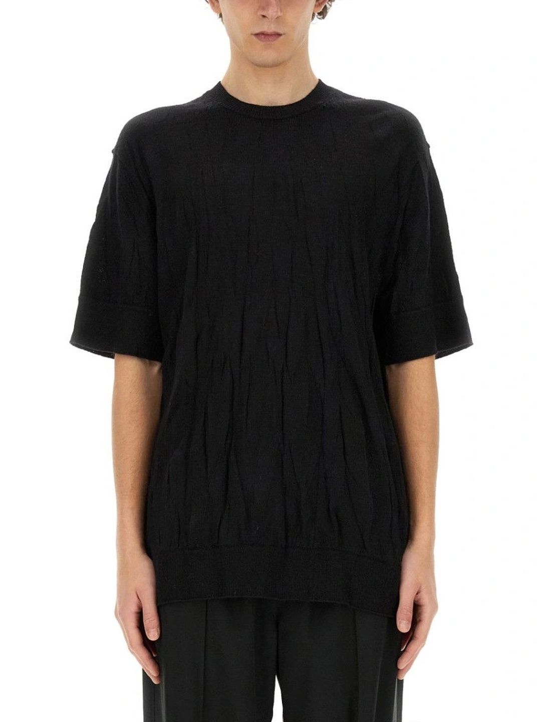 Helmut Lang Men Drop-Shoulder Sleeves T-shirt-picture-36