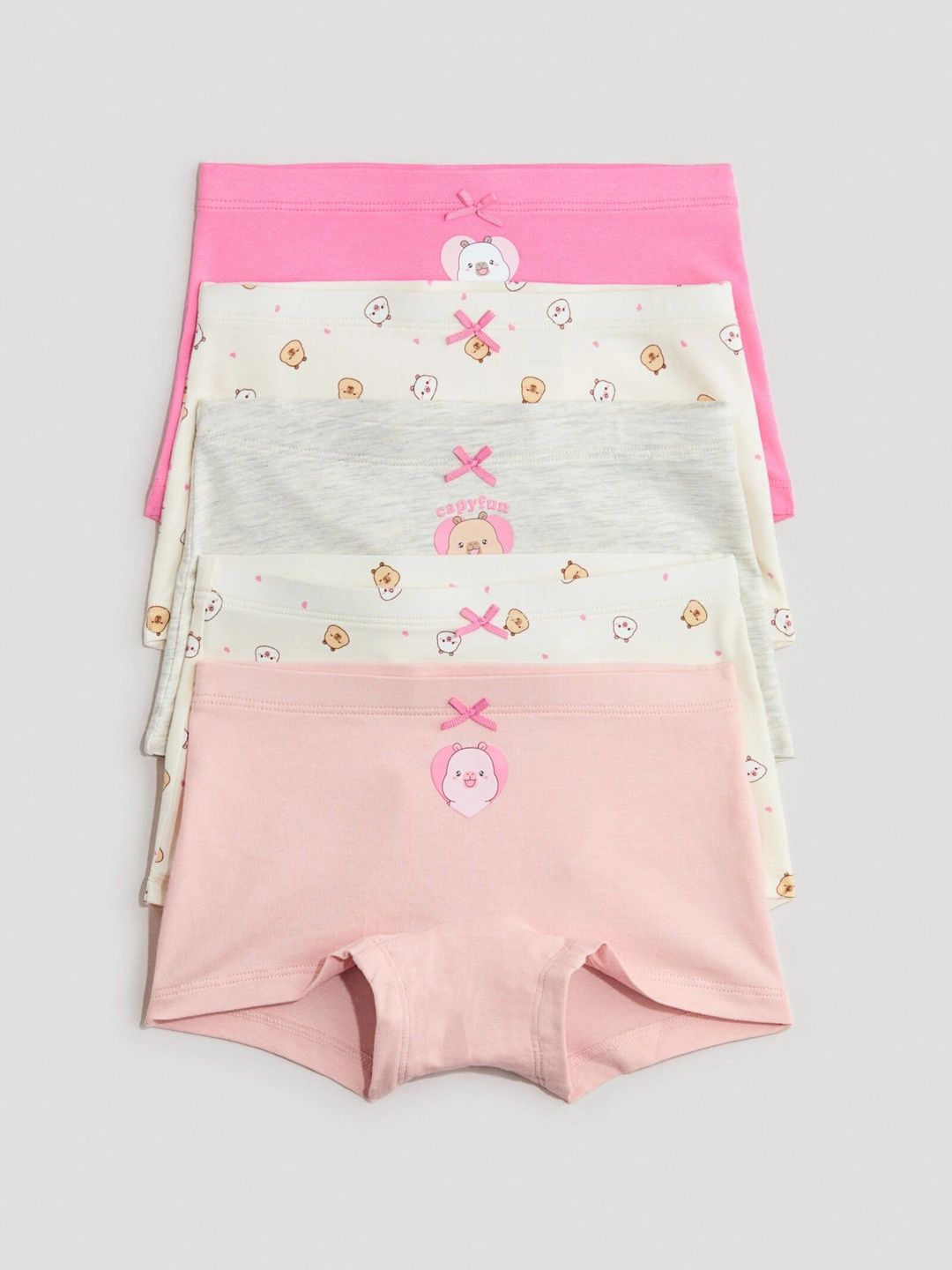 H&M Girls Printed Boy Shorts-picture-21