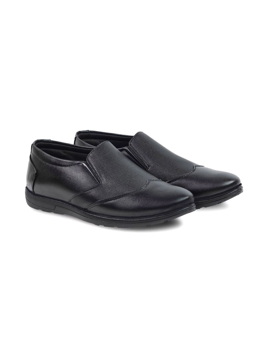 Botha Men Textured Formal Slip-Ons-picture-54