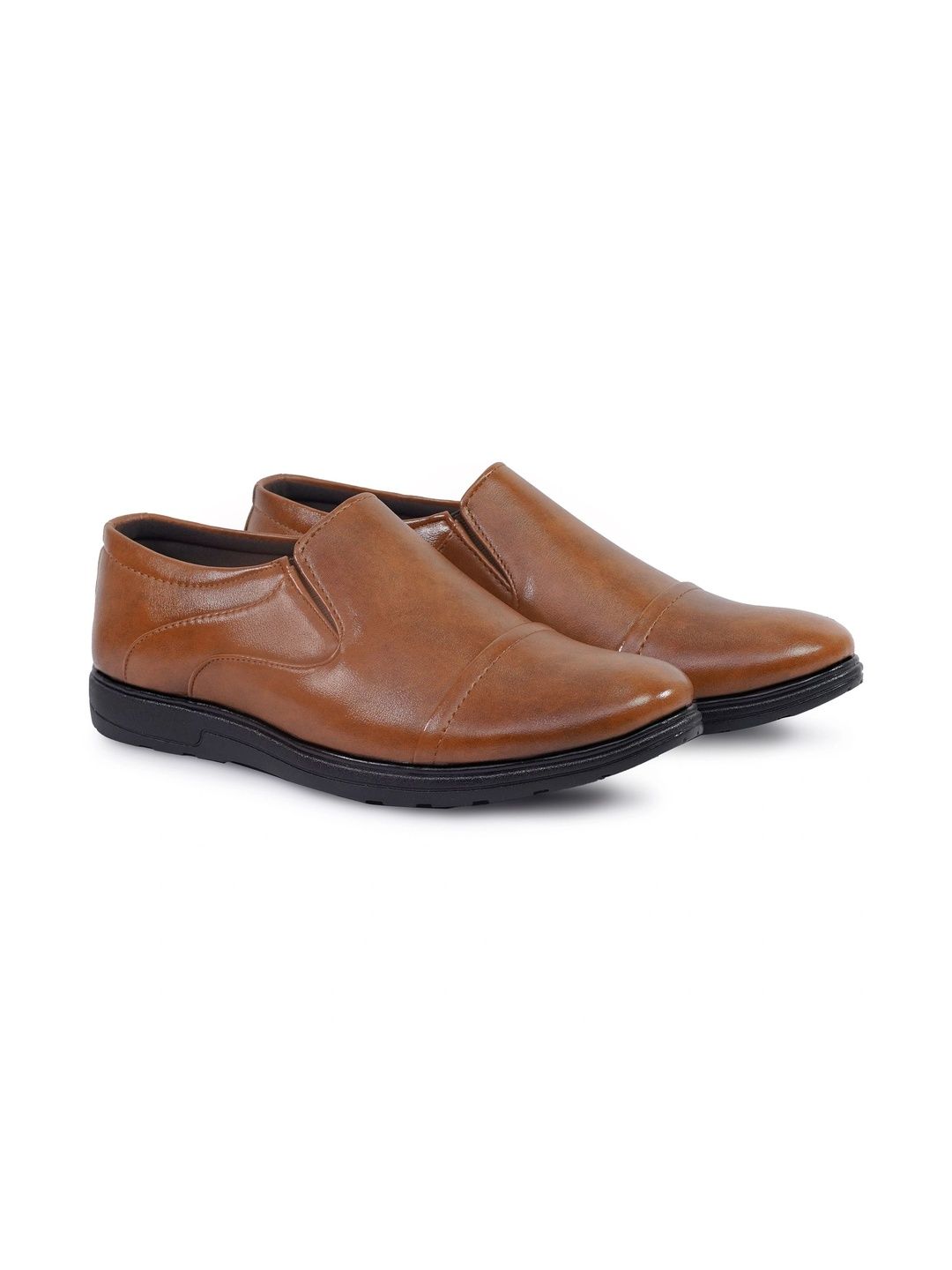 Botha Men Textured Formal Slip-Ons-picture-12