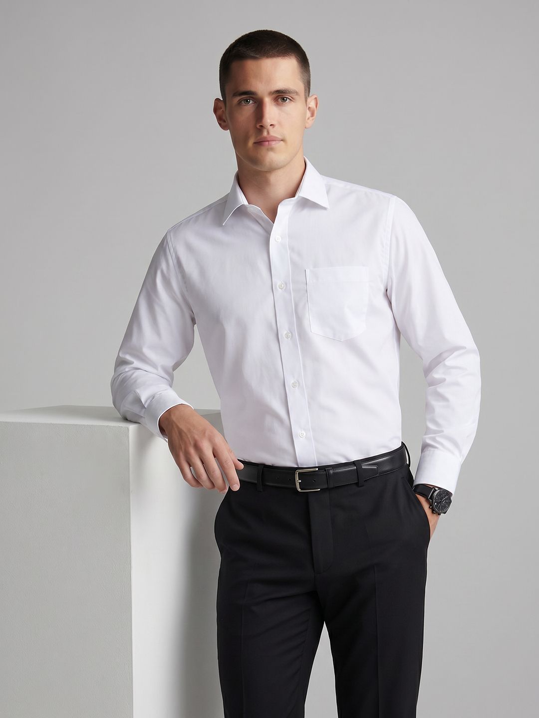 Van Heusen Slim Fit Pure Cotton Formal Shirt-picture-13