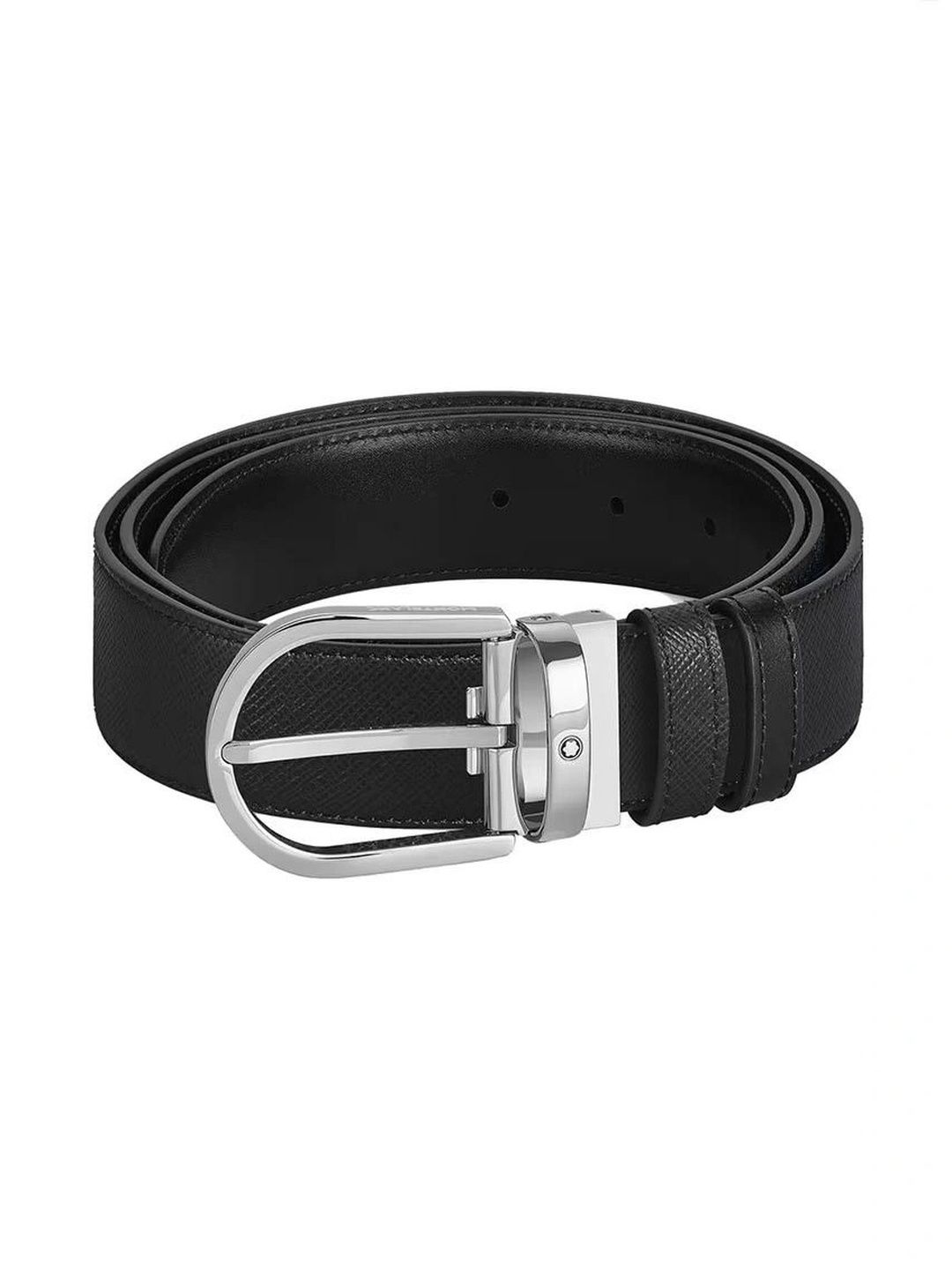 MONTBLANC Men Textured Leather Reversible Formal Belt-picture-17