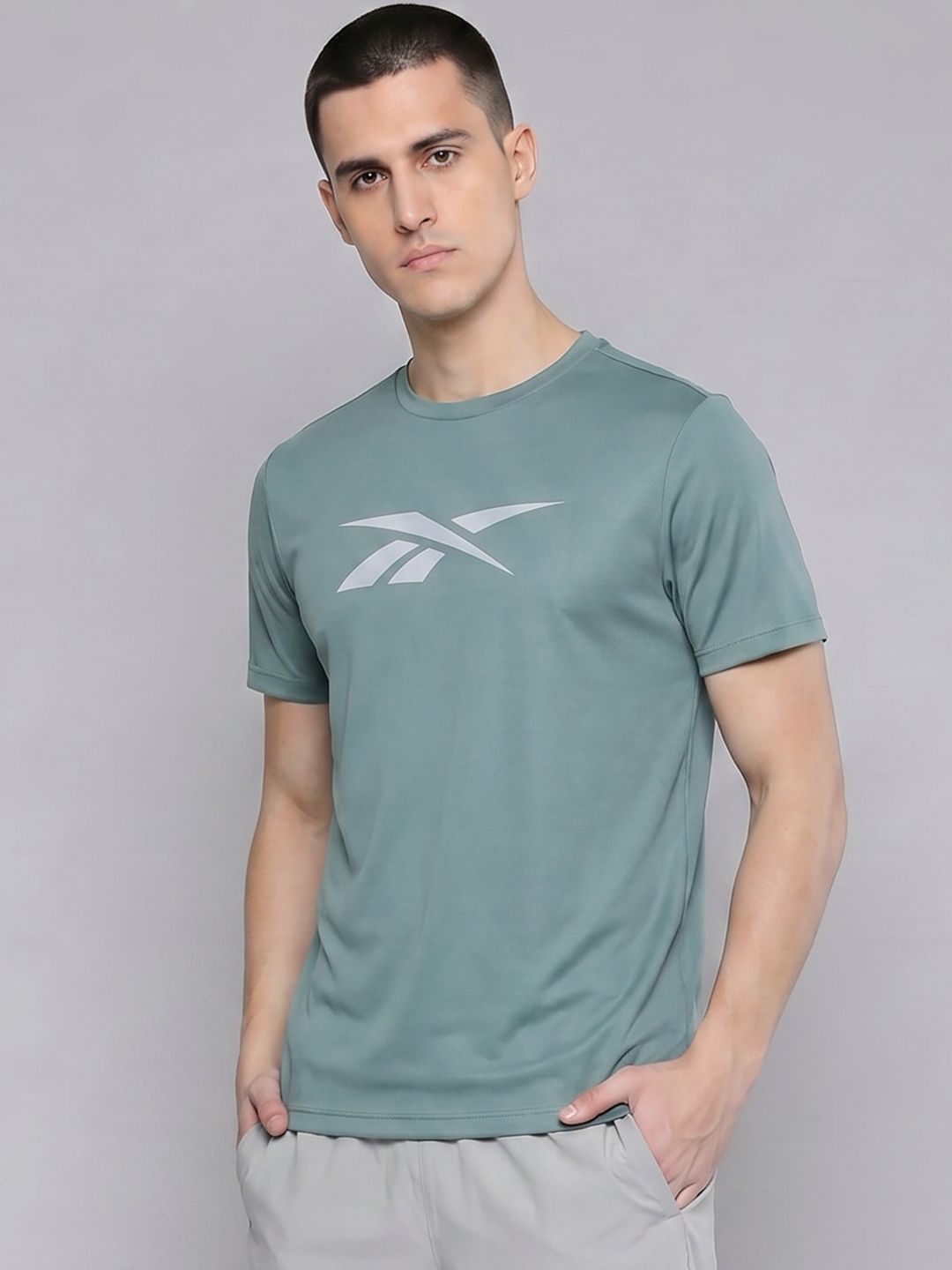 Reebok Brand Logo Printed T-shirt-picture-27