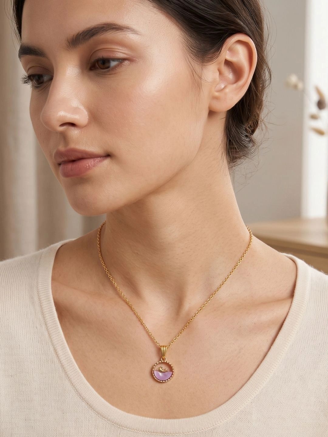 Brandsoon Brass Gold-Plated Necklace-picture-28