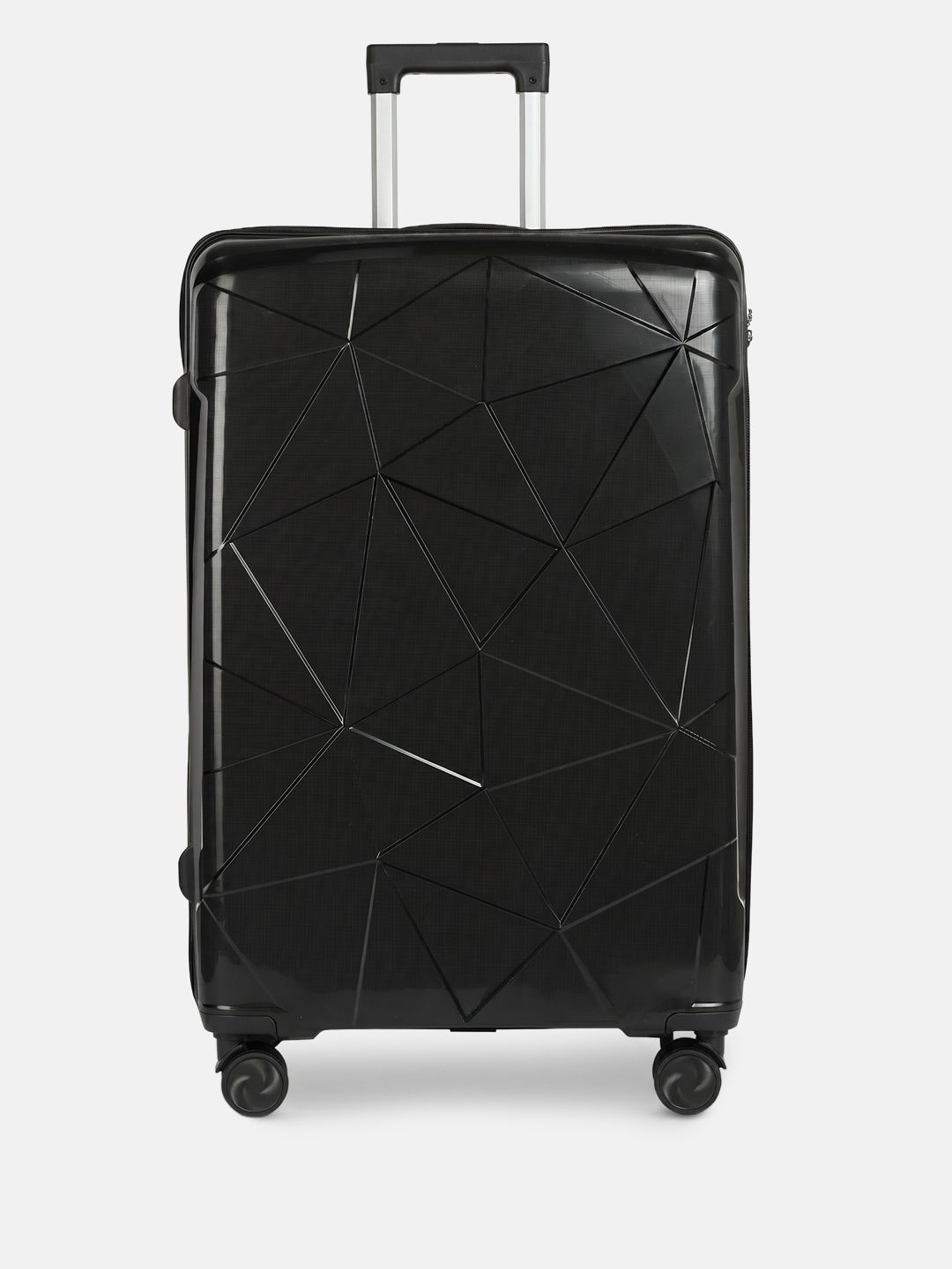 The Roadster Lifestyle Co Textured Hard-Sided Large Trolley Bag-picture-37