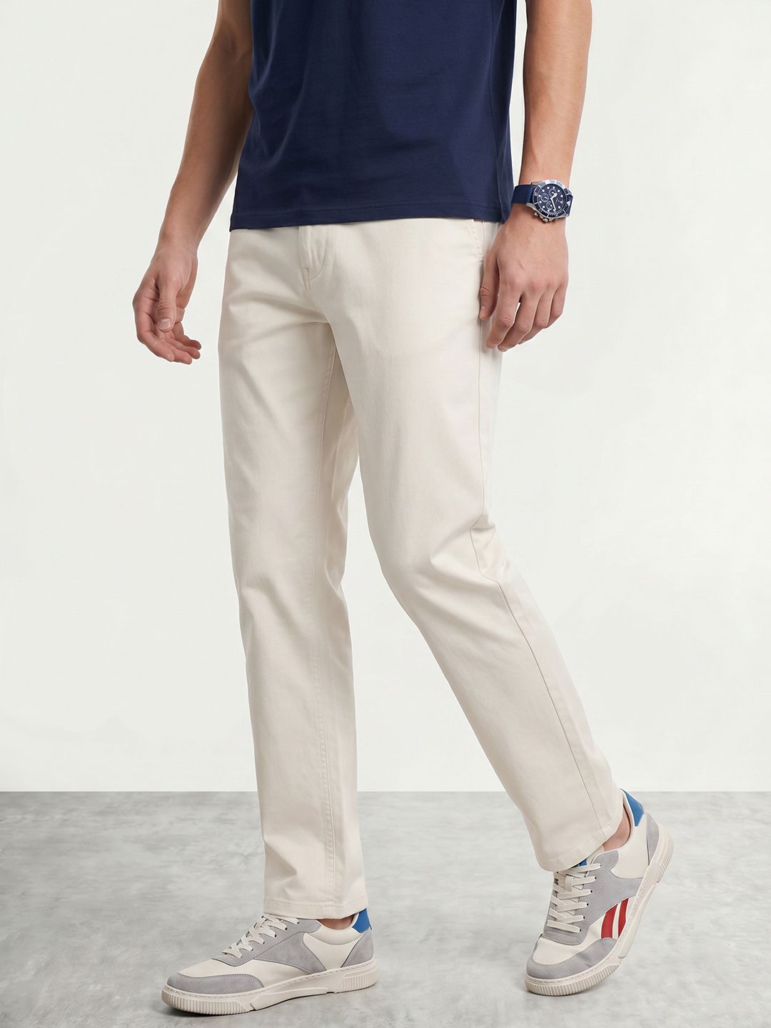 Mast & Harbour Men Chinos Trousers-image-31