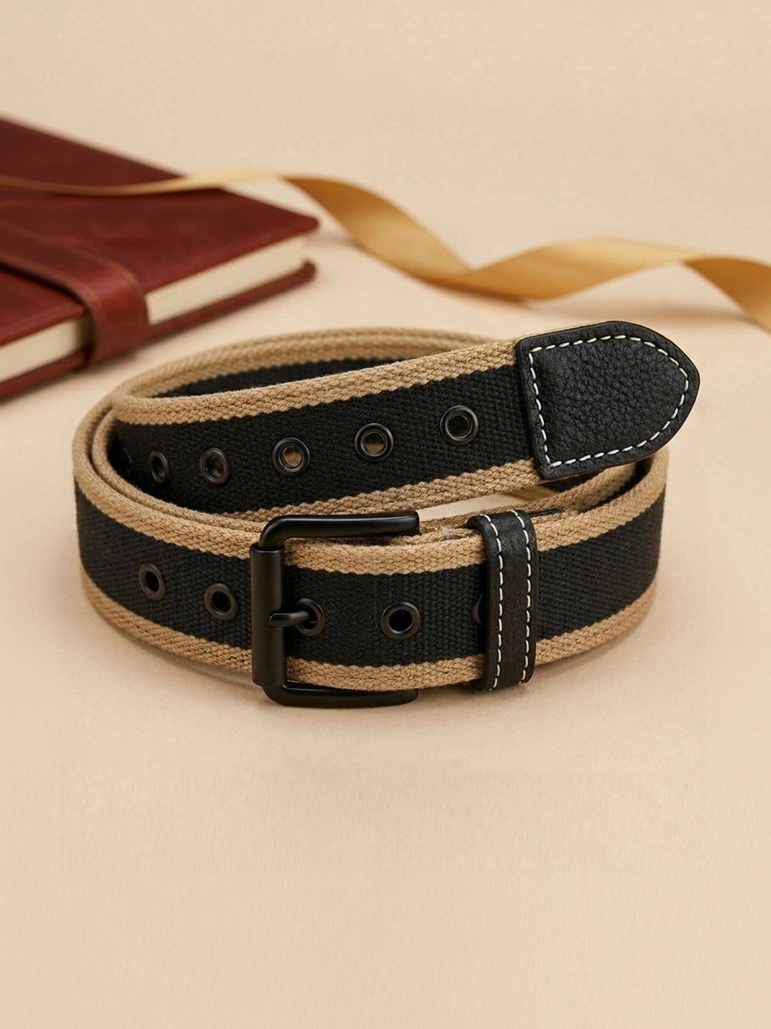 Elligator Men Striped 2 Belt-picture-14