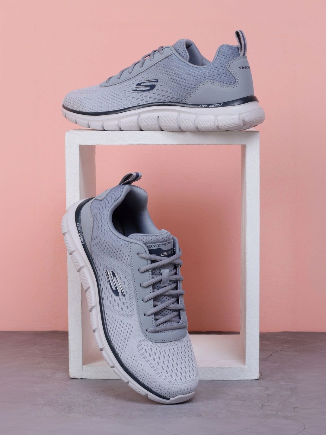 Skechers Men Mesh Walking Shoes-image-48