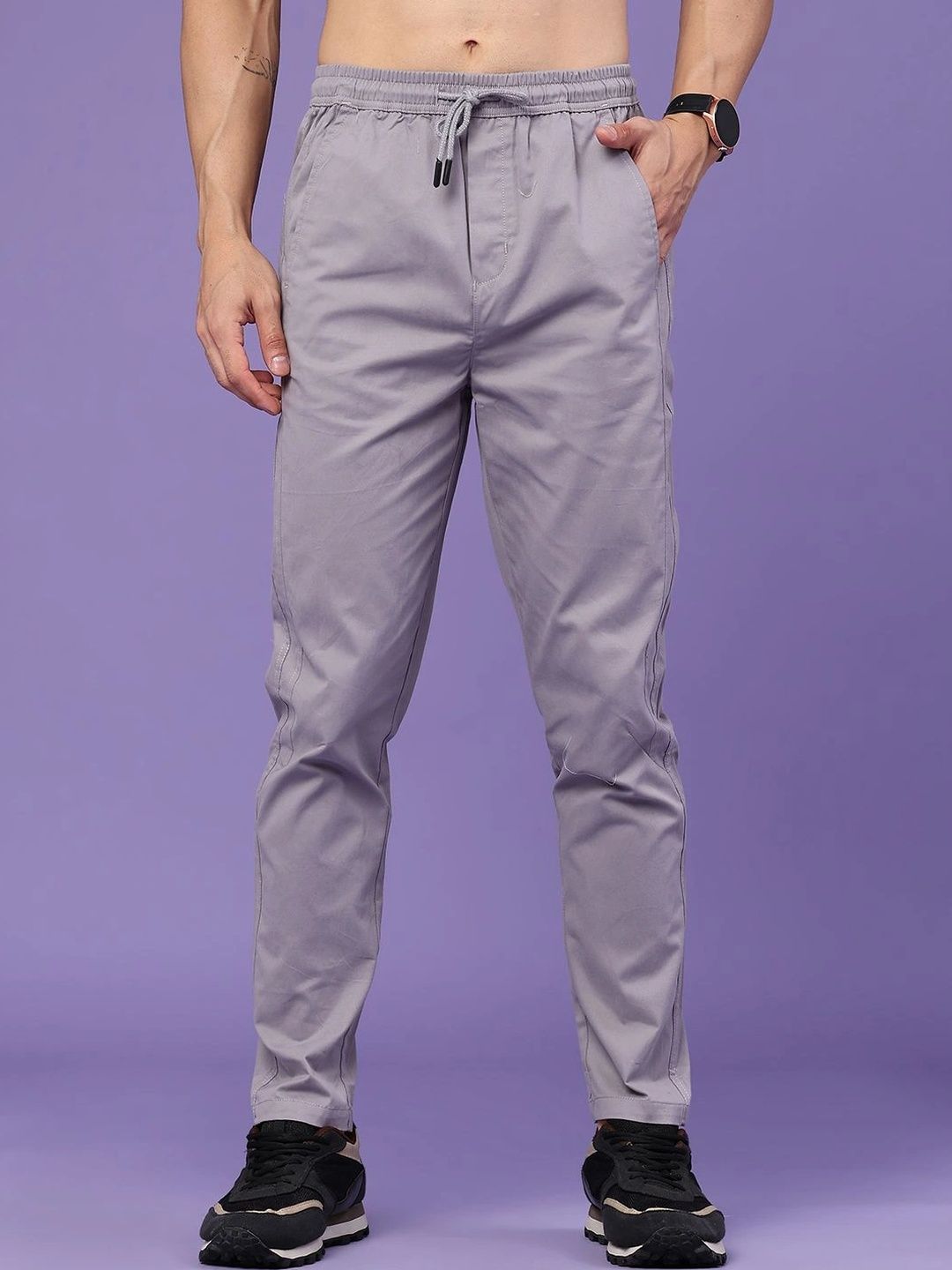 V-Mart Men Regular Fit Joggers-picture-26