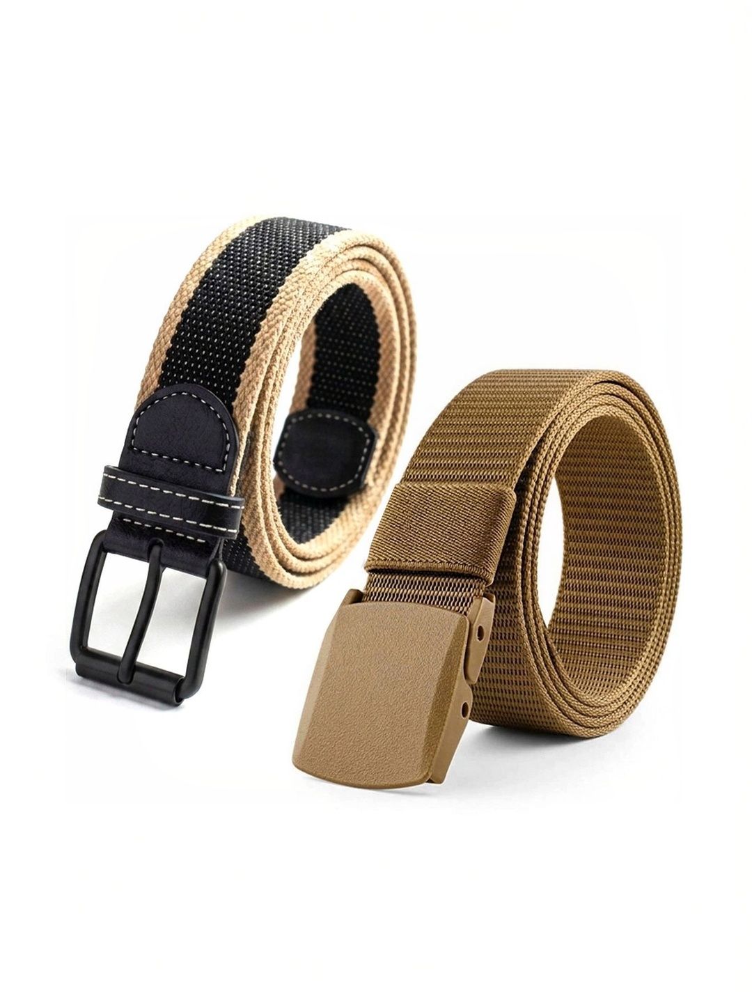 Elligator Men Striped 2 Belt-picture-23