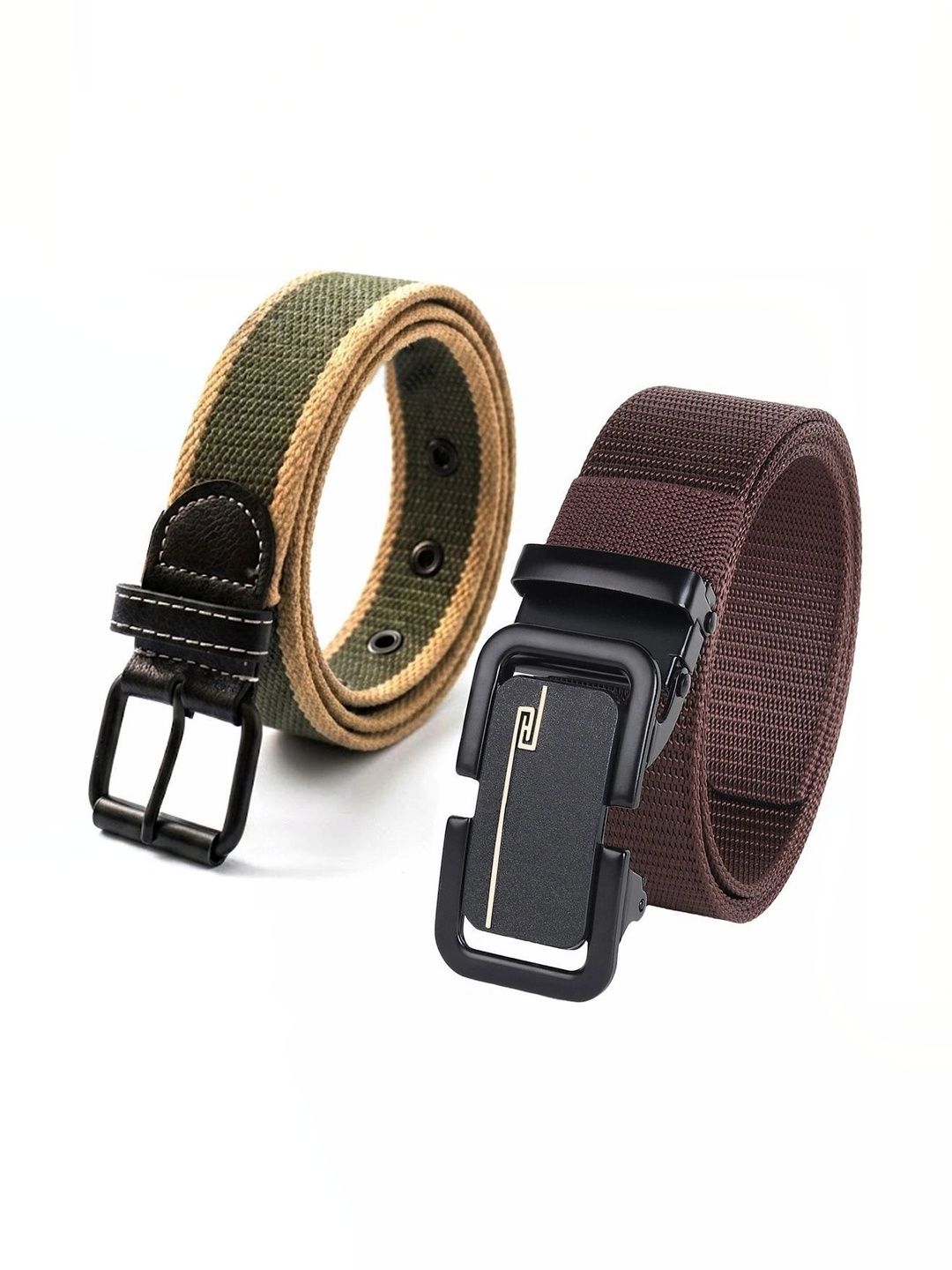 Elligator Men Striped 2 Belt-picture-36
