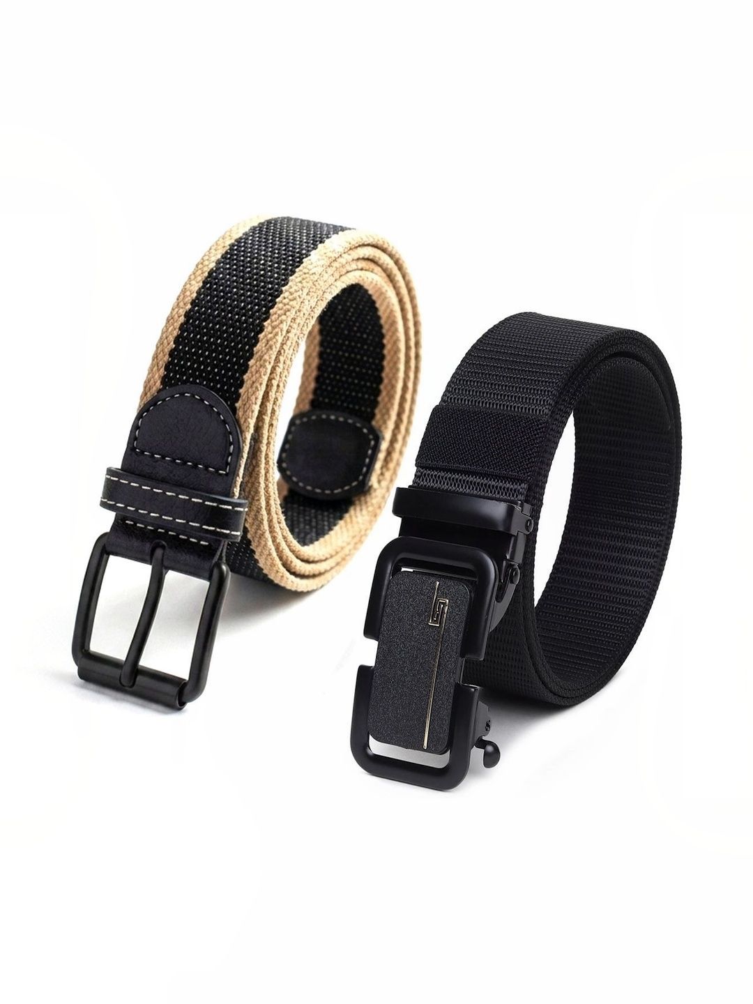 Elligator Men Striped 2 Belt-picture-29