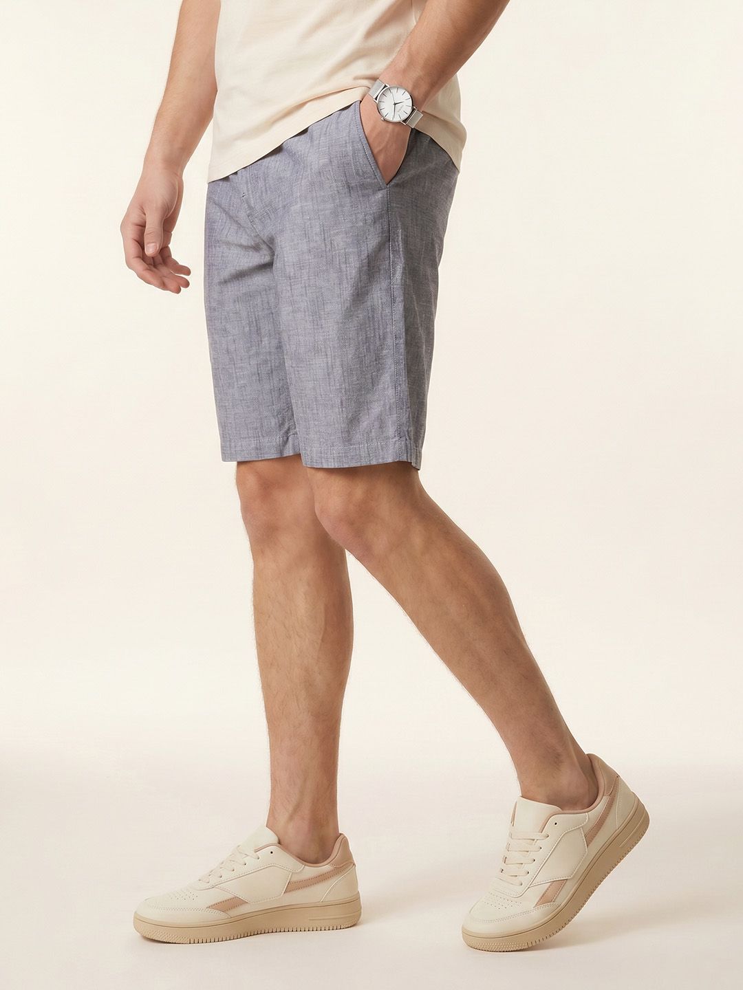 Nautica Men Cotton Linen Shorts-picture-42