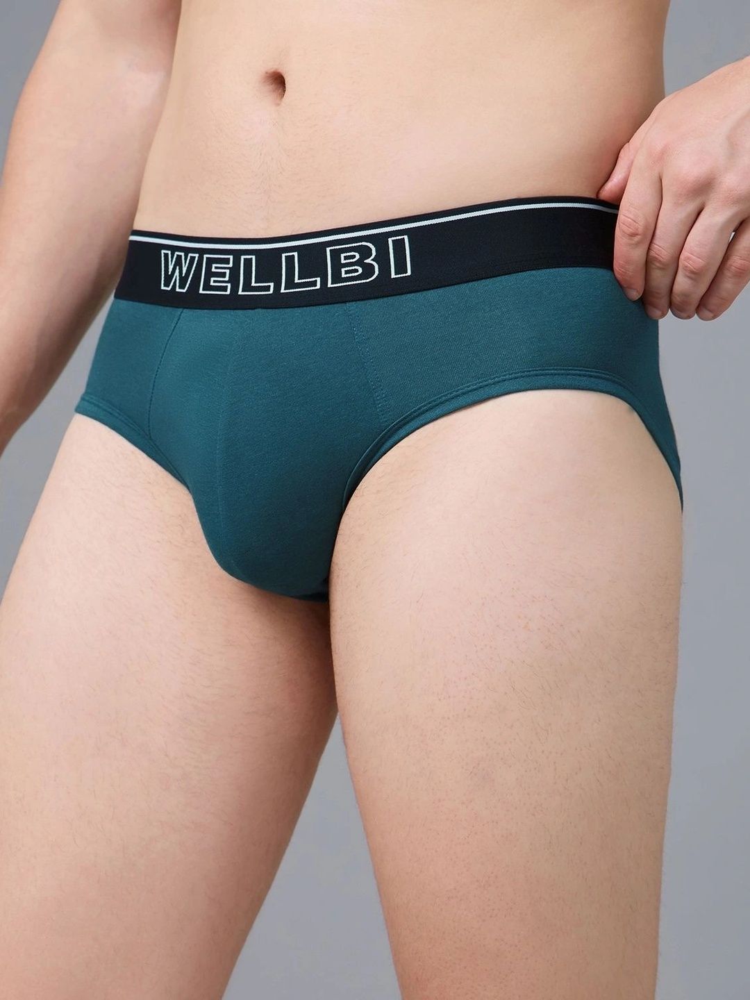 Wellbi Men Basic Briefs-image-7