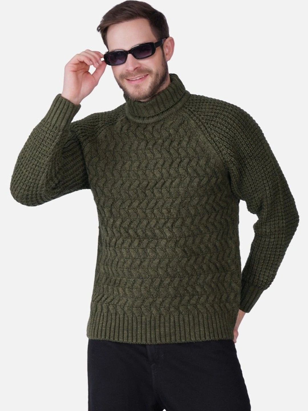 JoE Hazel Men Cable Knit Pullover-image-32