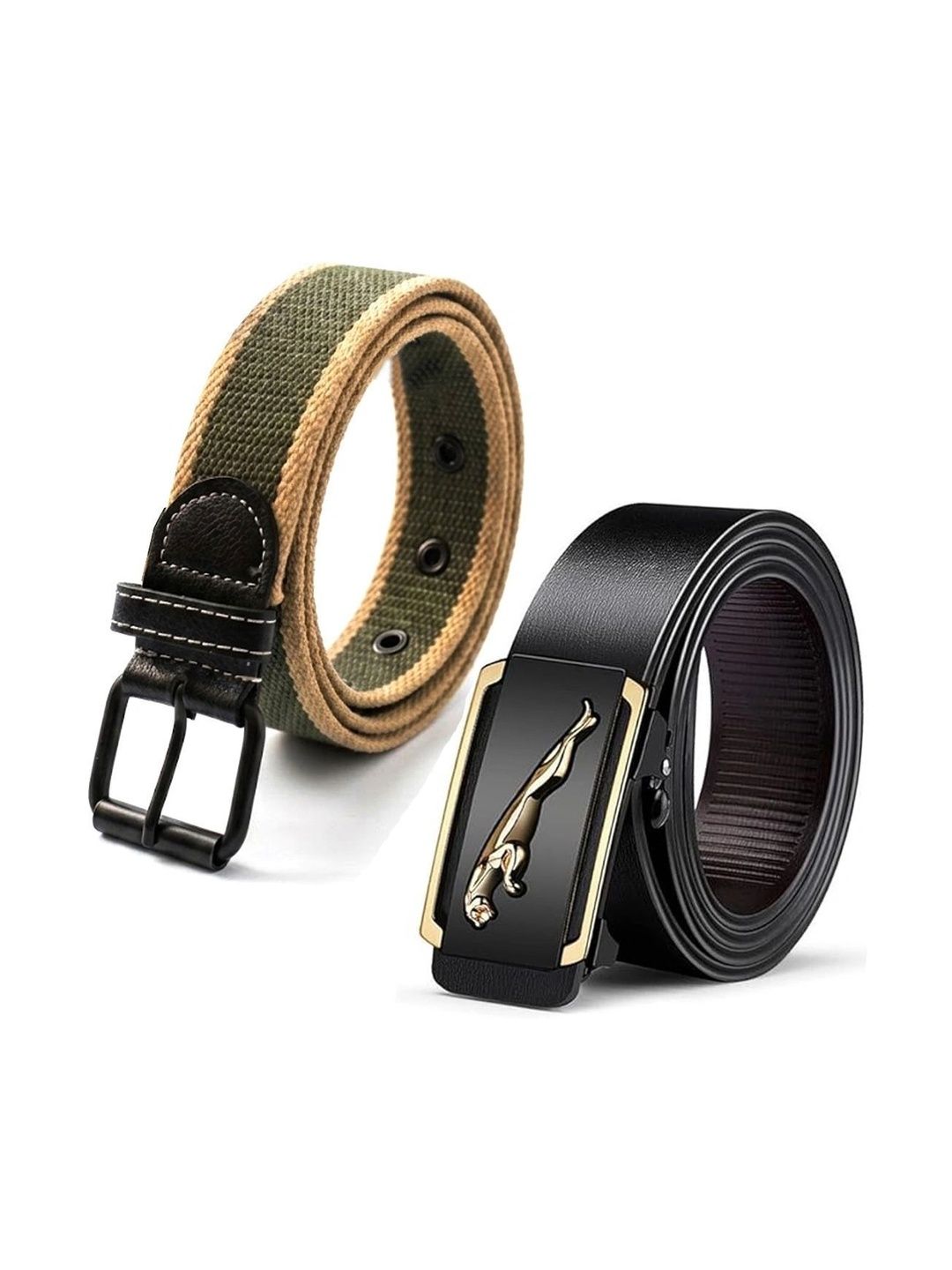 Elligator Men Striped 2 Belt-picture-16