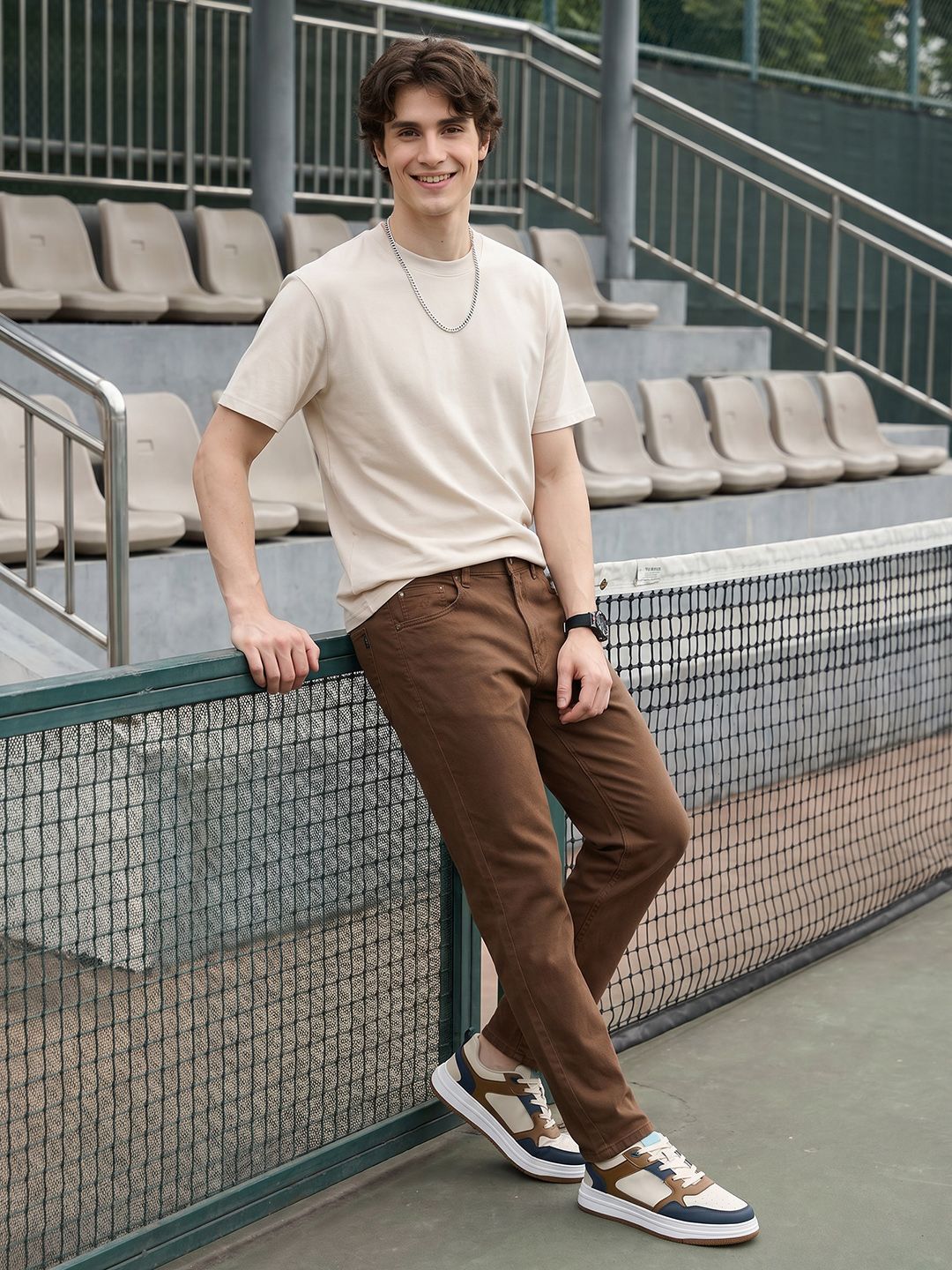 Aeropostale Men Straight Fit Coloured Stretchable Jeans-picture-36