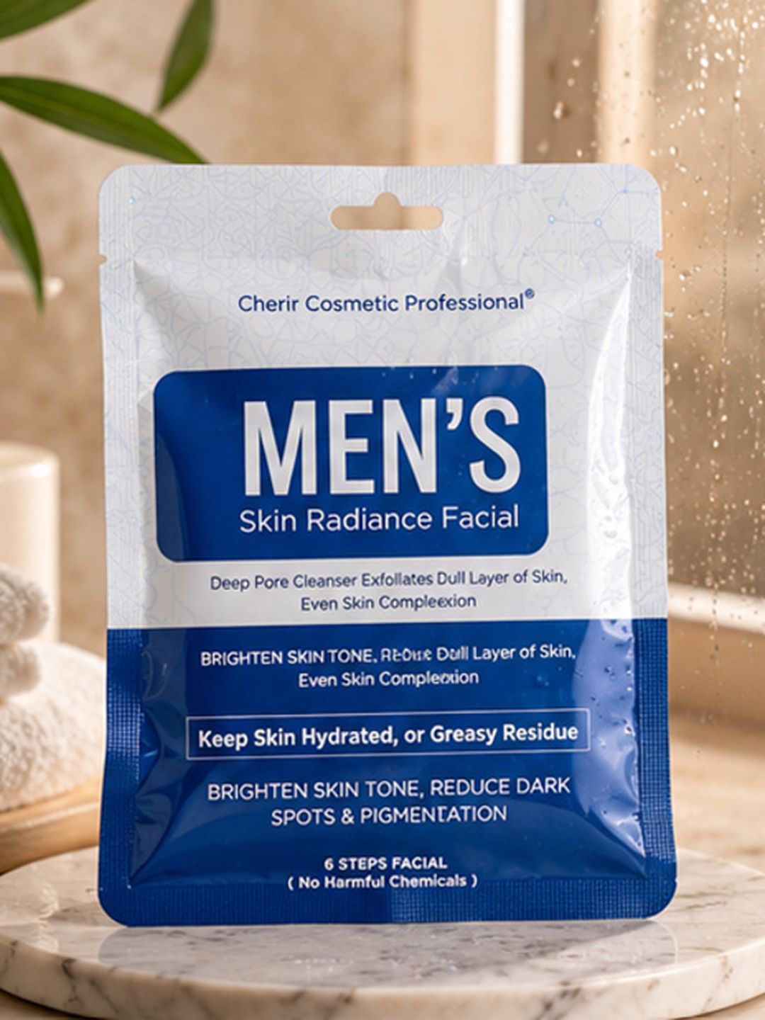 Cherir Cosmetic Professional Men Skin Radiance Kit - 53 g-image-39