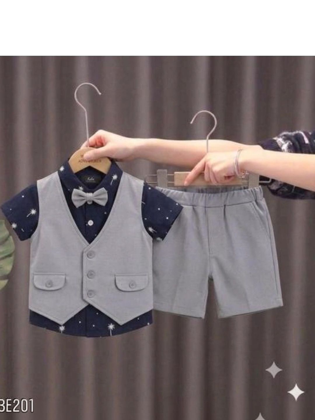 Vaghasiya Boys Printed Shirt with Shorts-image-45