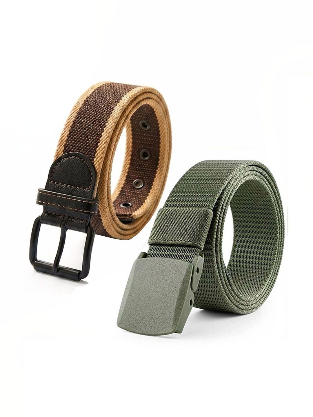 Elligator Men Striped 2 Belt-picture-56