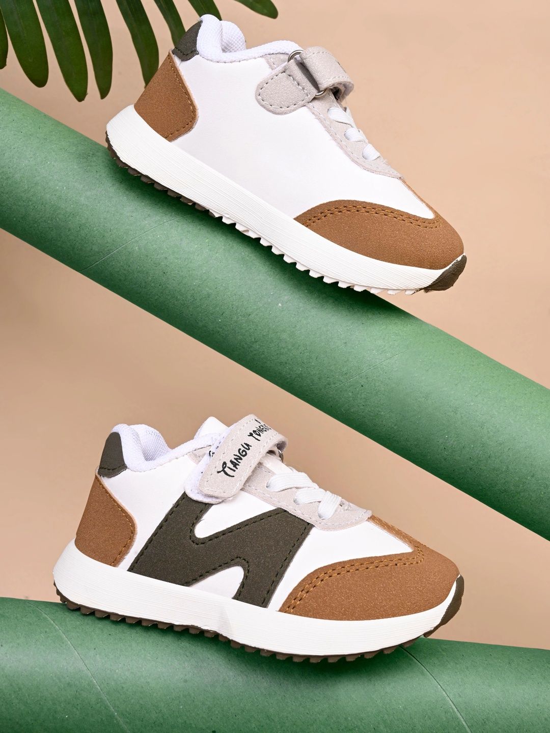 OXTRID Boys Colourblocked Nubuck Sneakers-picture-12