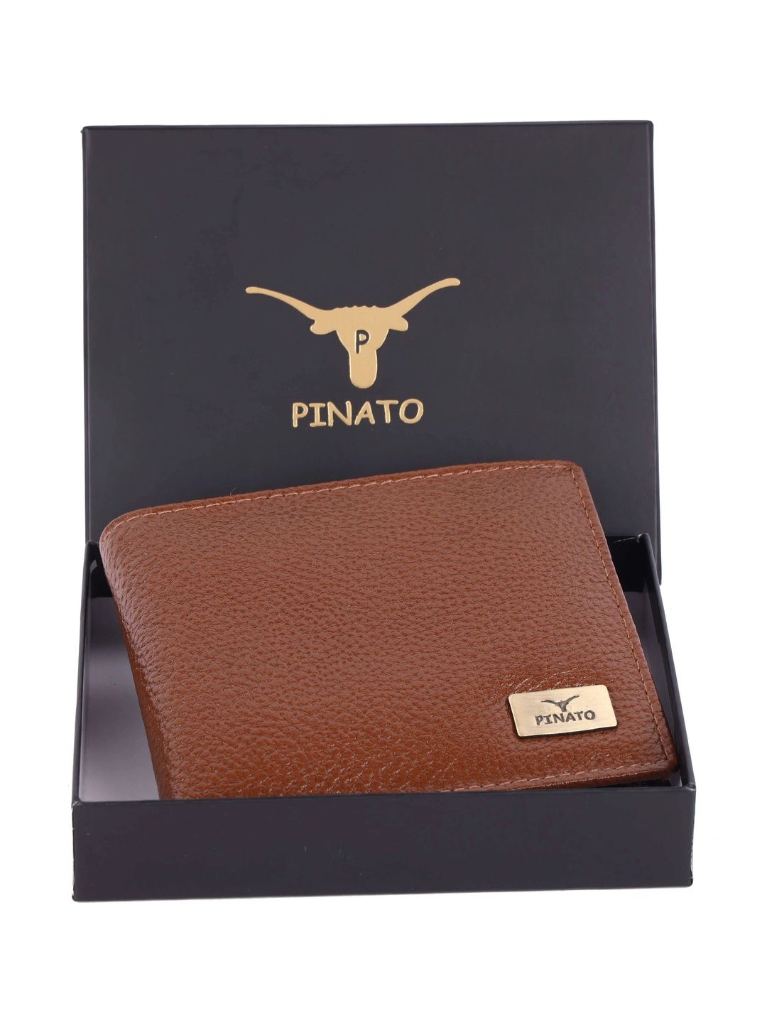 PINATO Men Textured Leather Two Fold Wallet-picture-49
