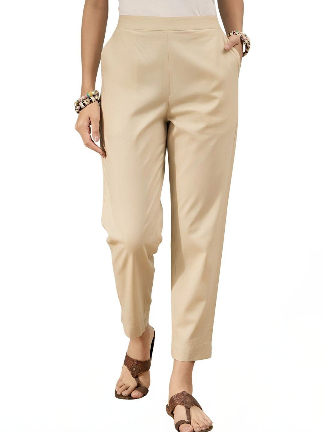 PICHAWAI Women Relaxed Trousers-picture-37