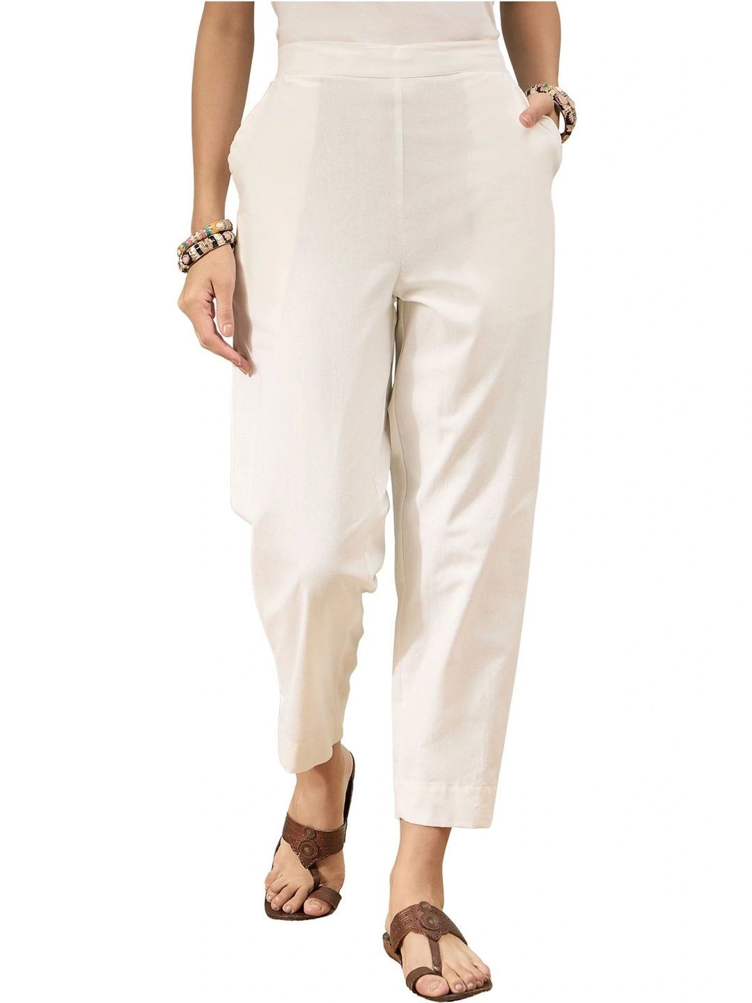 PICHAWAI Women Relaxed Trousers-picture-28