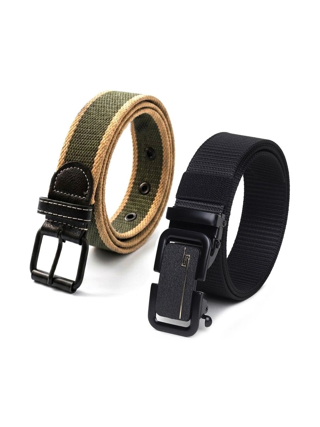 Elligator Men Striped 2 Belt-picture-31